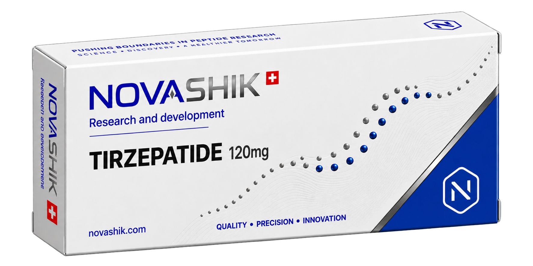 Tirzepatide product packaging